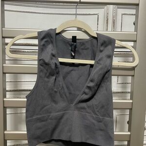 Gray Sleeveless Women's Top ‘Out From Under’